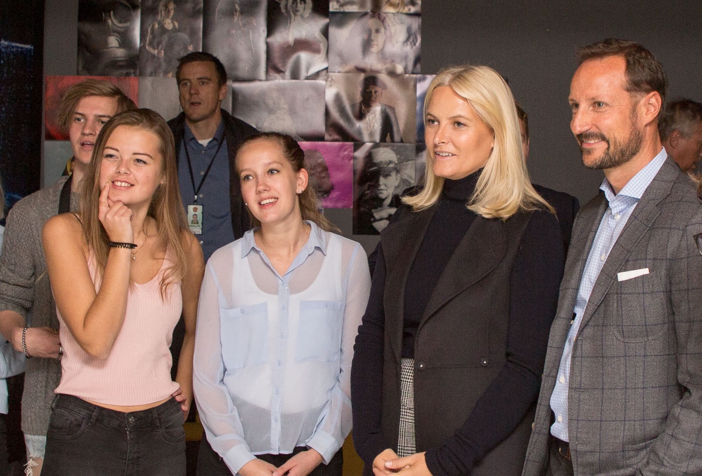 2017 Kronprinsparet Besoeker Roenningen