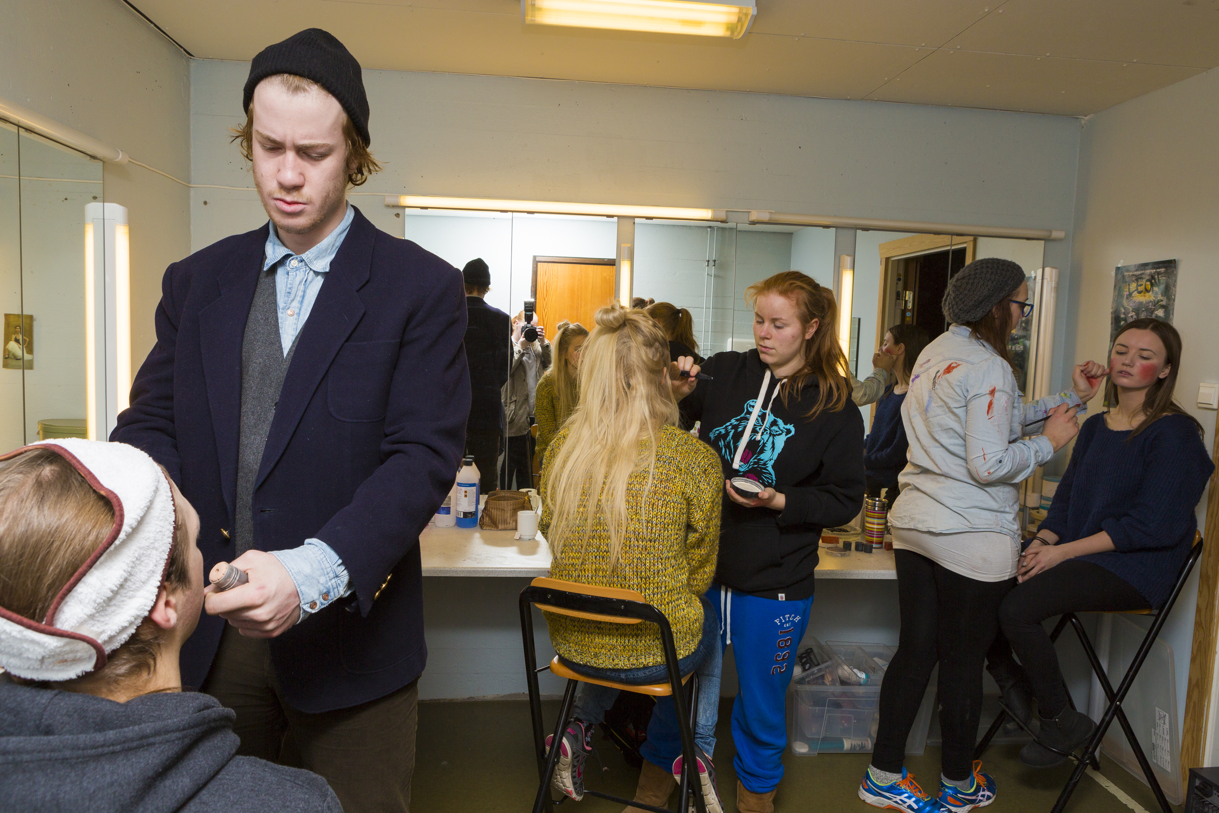 Juleforestillling Sminke Hanne Lislerud 4